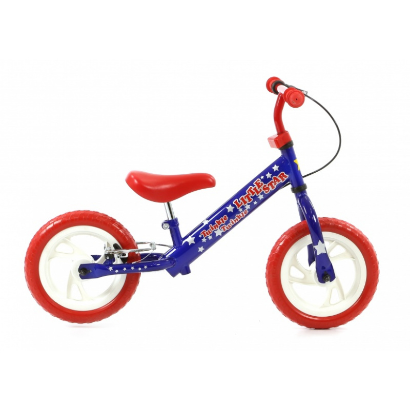 popal twinkle star loopfiets 12 inch jongens v brake blauw 108914