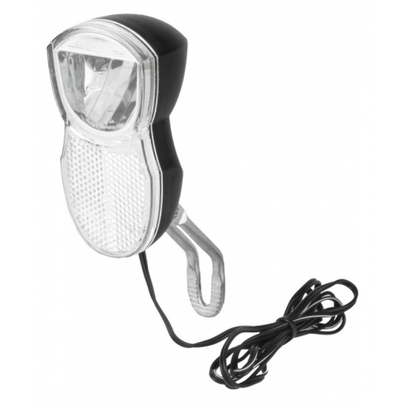 an lun led dynamo koplamp zwart 109957