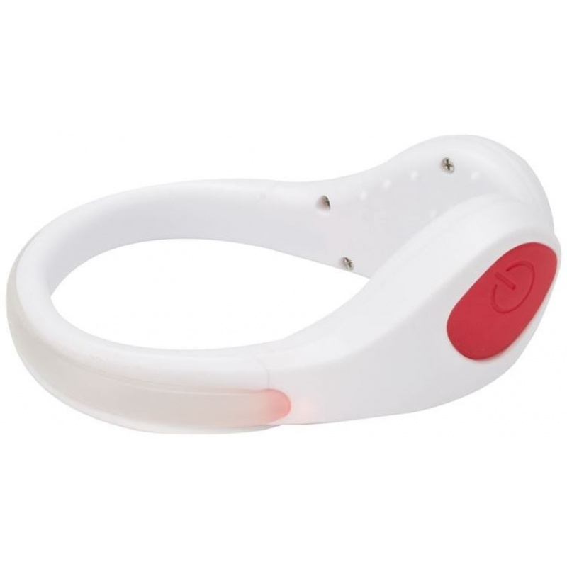 avento veiligheidsclip schoenclip led wit rood 106776