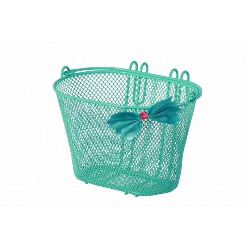 basil kinderfietsmand jasmin bow tie 10 liter mintgroen 265227 1544447342