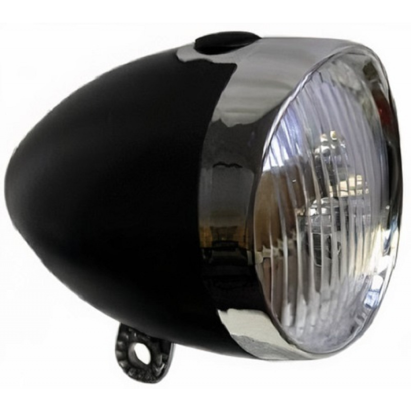 cycle tech koplamp qt retro 3 led zwart 537478 1612194034