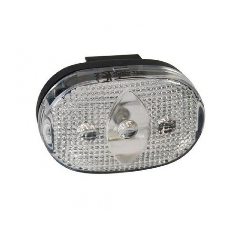 cycle tech voorlicht batterij 3 led zwart 240388