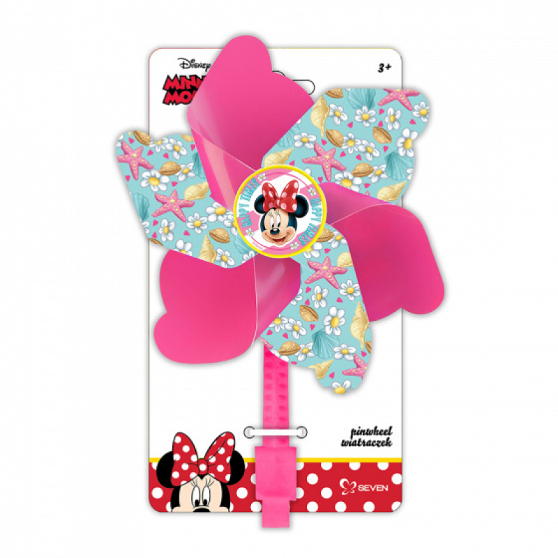 disney windmolentje minnie mouse 17 cm roze 386958 1587480556