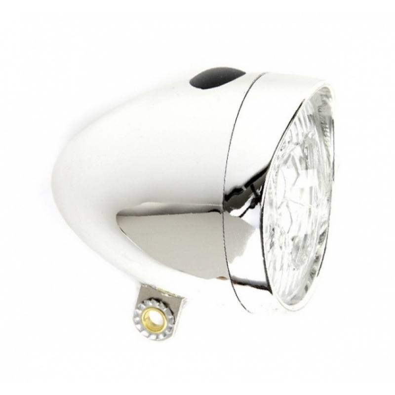 ikzi light koplamp retro led zilver 8556