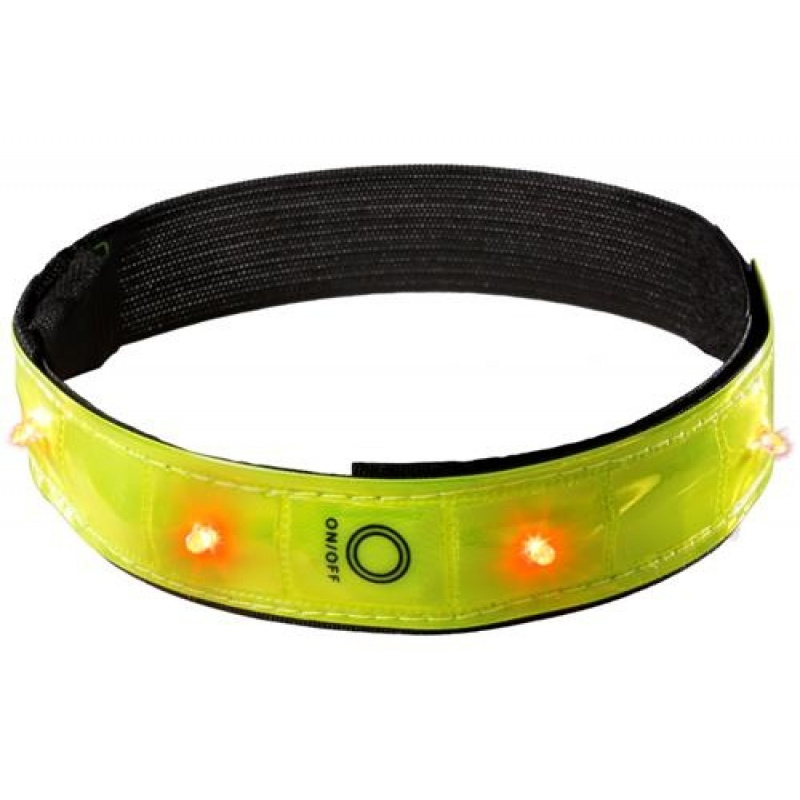 joggy safe veiligheidsarmband led geel 106784