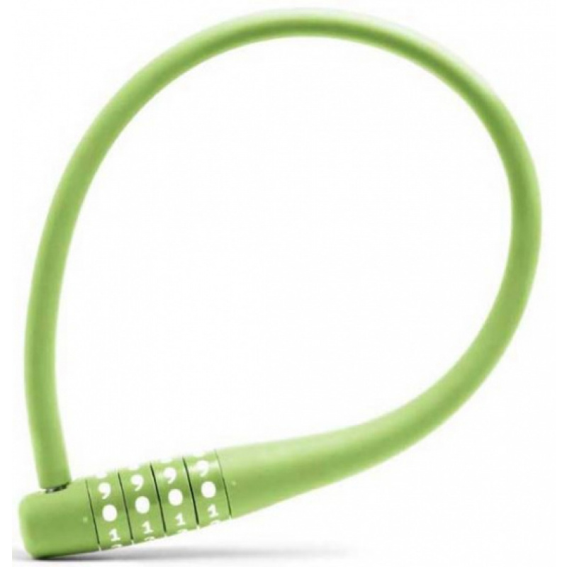 knog kabelslot party combo 62 cm siliconen lime 536118 1611861468