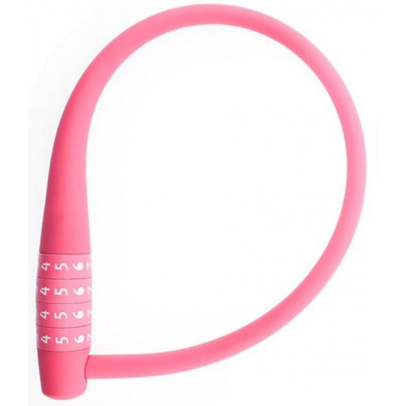 knog kabelslot party combo 62 cm siliconen roze 536120 1611861647