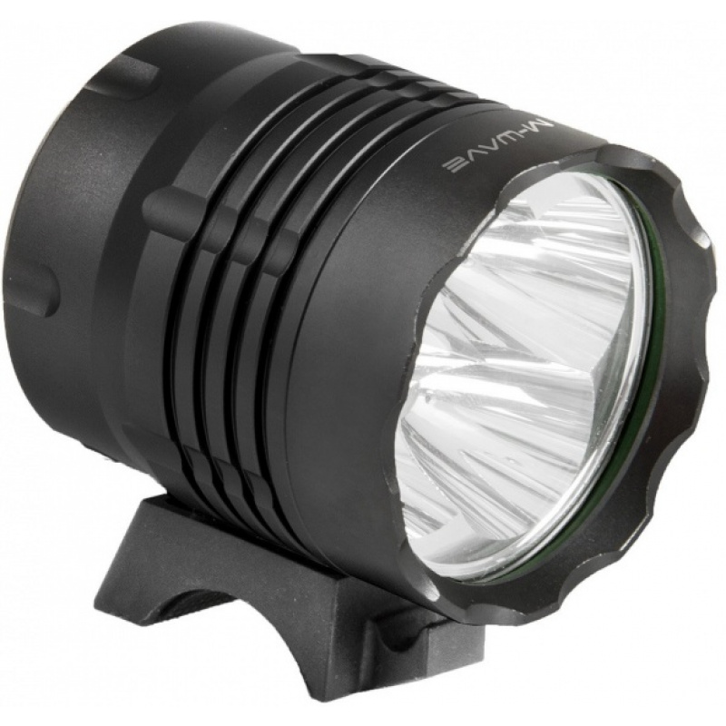 m wave voorlicht apollon ultra 1200 led zwart 236745