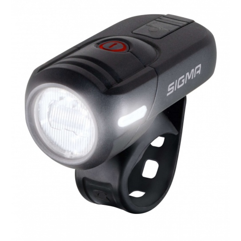 sigma koplamp aura 45 led oplaadbaar zwart 329398 1572359068