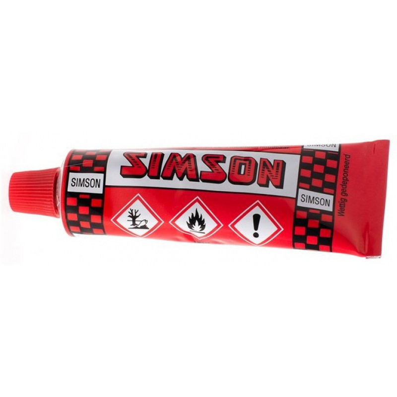 simson bandenplak tube solutie 10 ml rood 555661 1614326218