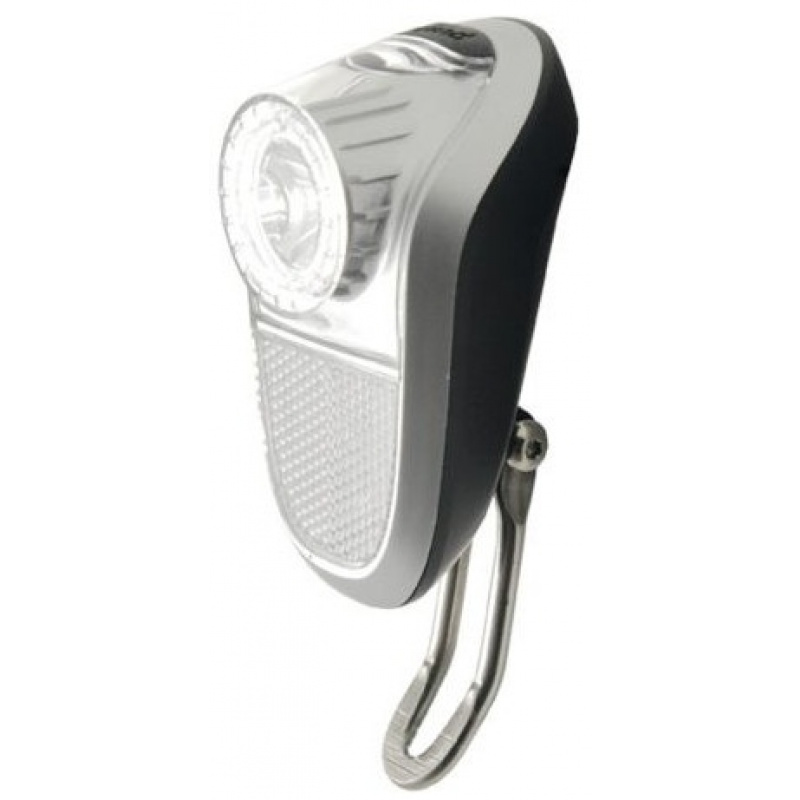 simson voorlicht batterij led zwart zilver 167783