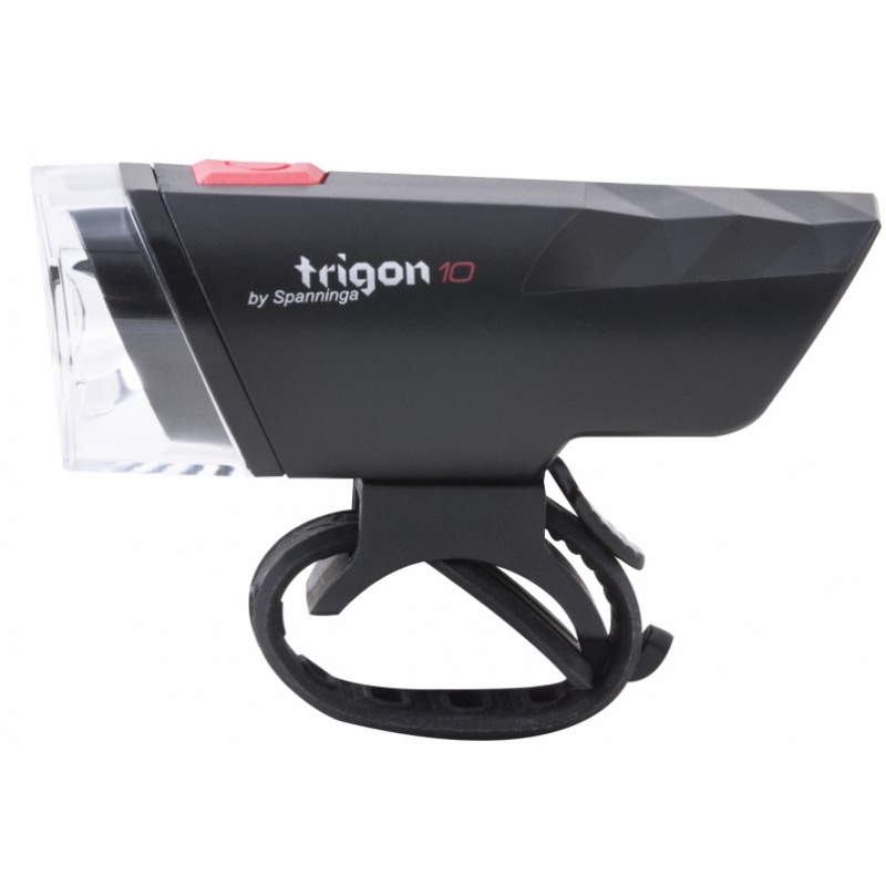 spanninga koplamp trigon 10 zwart 170671