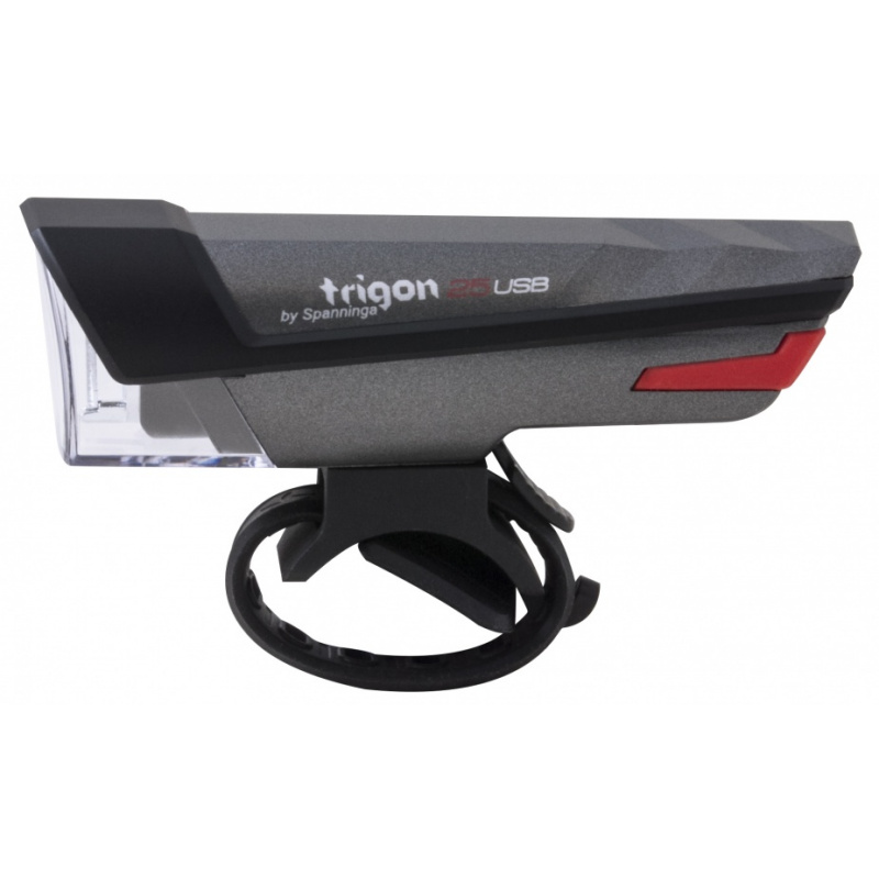 spanninga koplamp trigon 25 zwart 170677