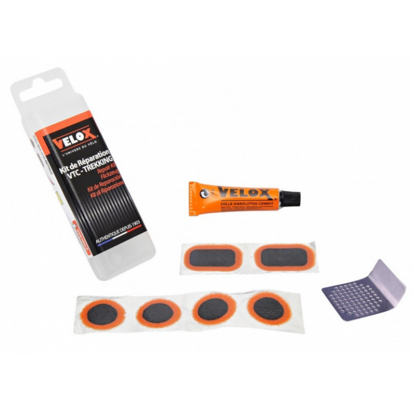 velox bandreparatieset atb mtb zwart oranje 7 delig 498486 1605525859